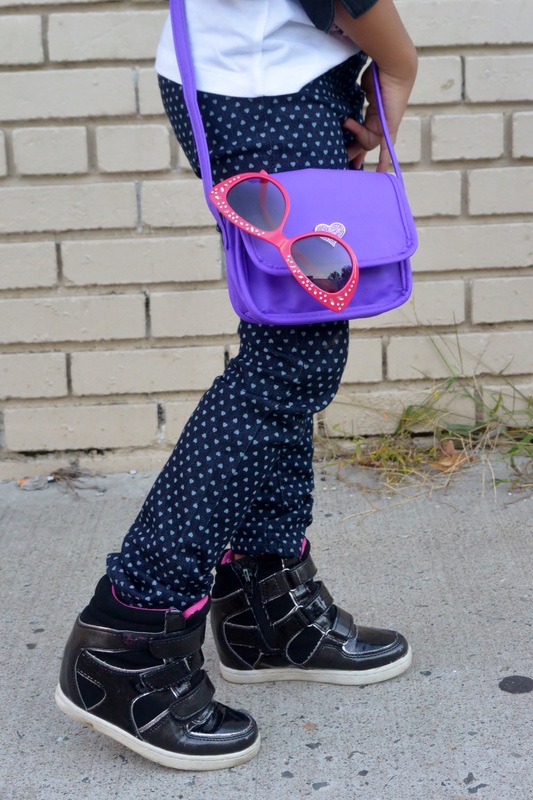 Kid's Fashion Friday's: Monster High Tee + Heart Print Skinnies #chicafashion