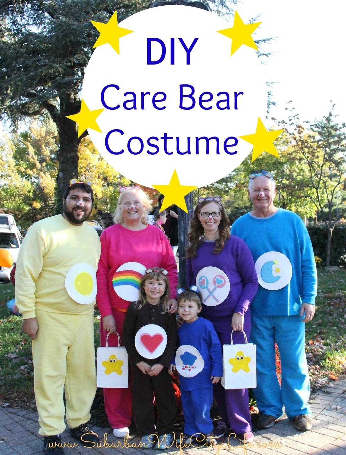 Alicia Gibbs: 12 DIY Family Themed Costumes - Care Bears