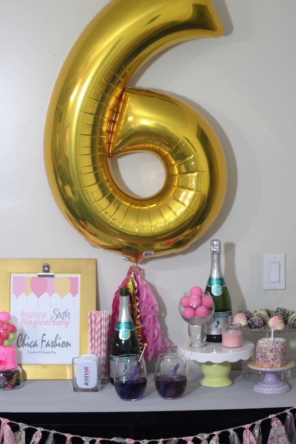 6 Year Blogiversary: 6 Blogging Lessons + a Super Cute Party Tablescape!