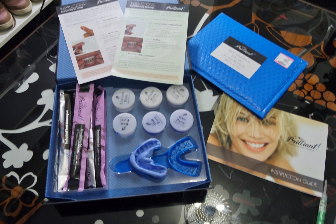 Alicia Gibbs: Review: Smile Brilliant Professional at Home Teeth Whitening Kit #ChicaFashionBlog