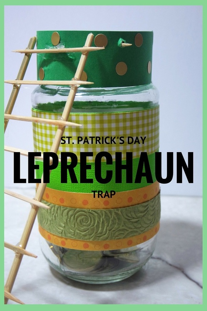 DIY St. Patricks Day Leprechaun Trap #chicafashionblog
