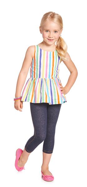 FabKids: Color Stripe Sweet Outfit