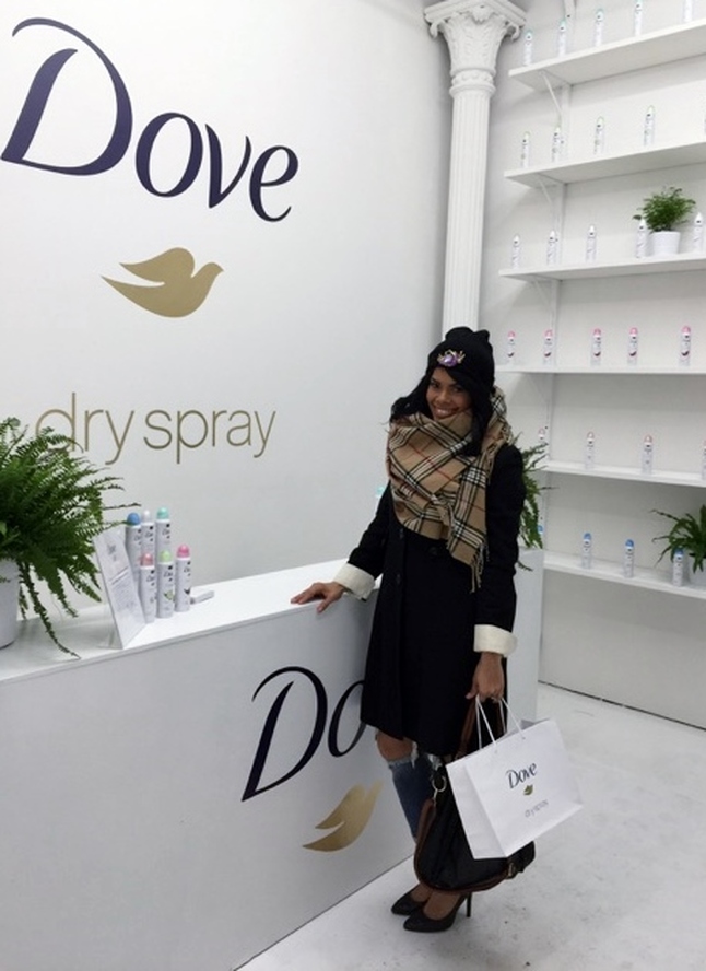 Alicia Gibbs: Dove Dry Spray Antiperspirant Friendship Suite #ChicaFashionBlog