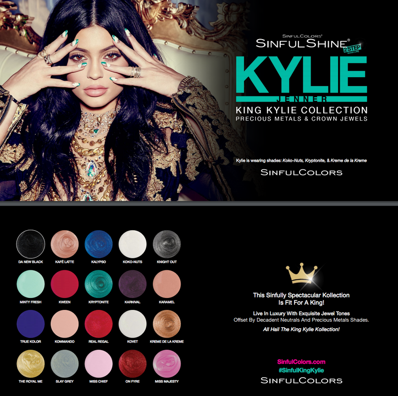 Review: SinfulColors SinfulShine Kylie Jenner - King Kylie Collection #chicafashionblog