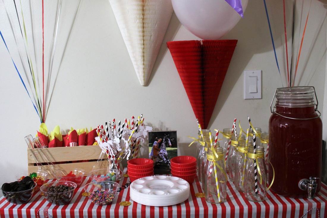 Aarlen's 3rd Birthday: Pippi Longstocking Party - Ice Cream Bar + Drinks #chicafashionblog