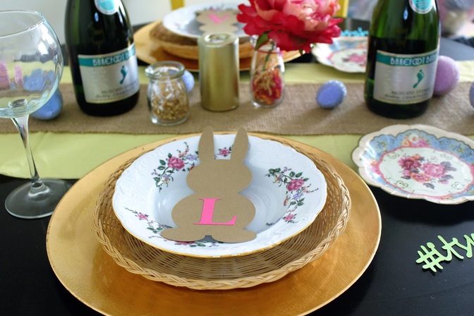 A Budget Friendly Easter Table Setting #chicafashionblog