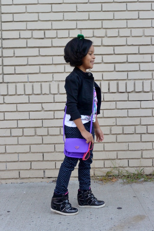 Kid's Fashion Friday's: Monster High Tee + Heart Print Skinnies #chicafashion