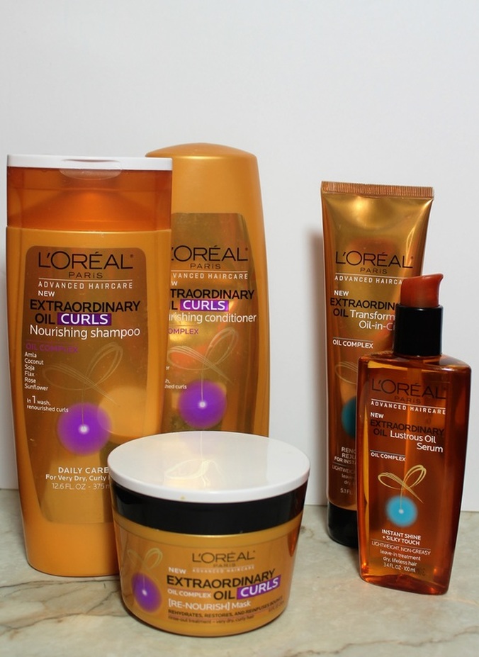Review + Twist Out: L'Oreal Paris Advanced Haircare New Extraordinary Oil #ChicaFashionBlog
