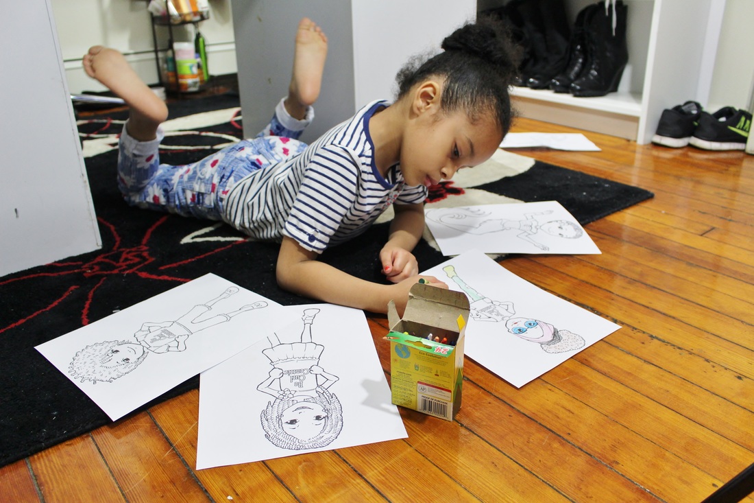 Alicia Gibbs: Curl Centric, The Curly Kids Coloring Book #ChicaFashionBlog