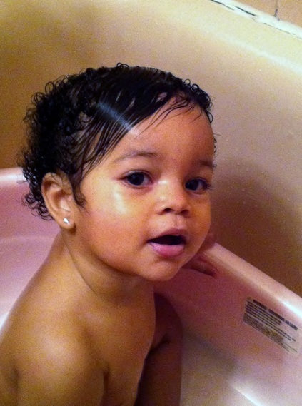 Baby Naliya's Bath Time Routine