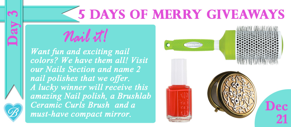 Chica Fashion: 5 Days of BrushLove.com's Merry Giveaways: Day 3, Nail it!
