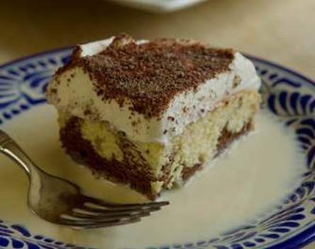 Pati Jinich's Marbled Tres Leches Cake #ChicaFashionBlog