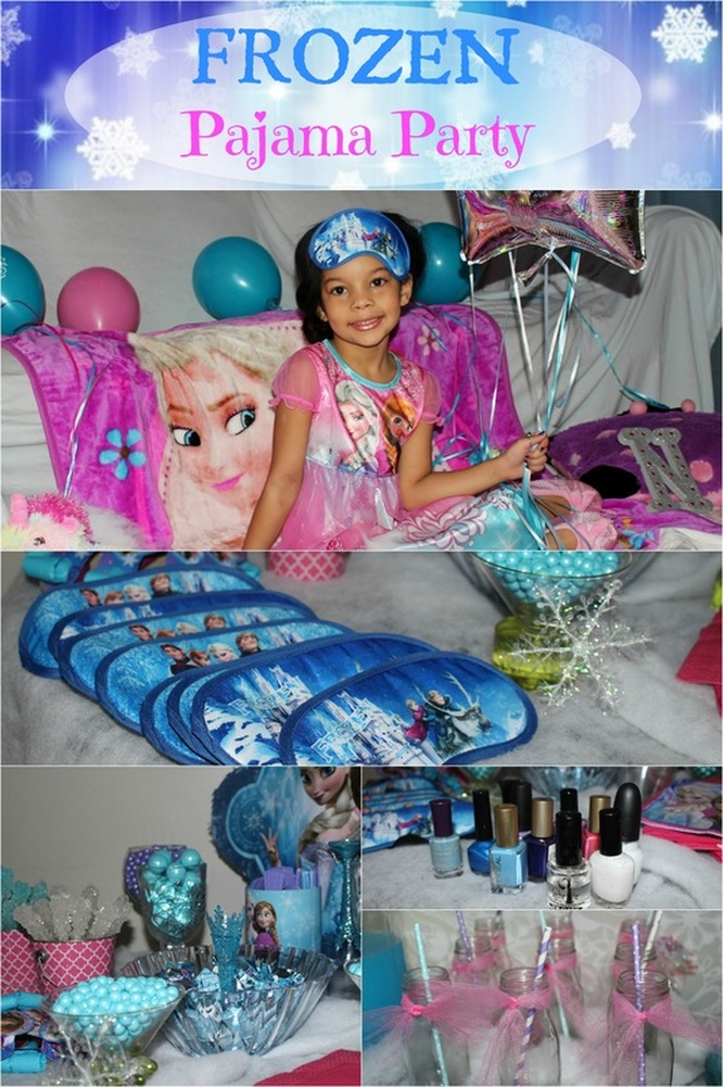 Alicia Gibbs: Naliya's Frozen 5th Birthday Pajama Party Recap + Ideas #chicafashionblog