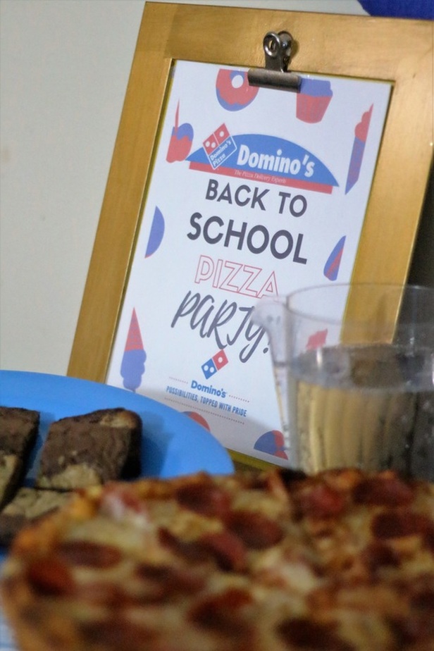 Domino's Back to School Pizza Party - Chica Fashion Blog
