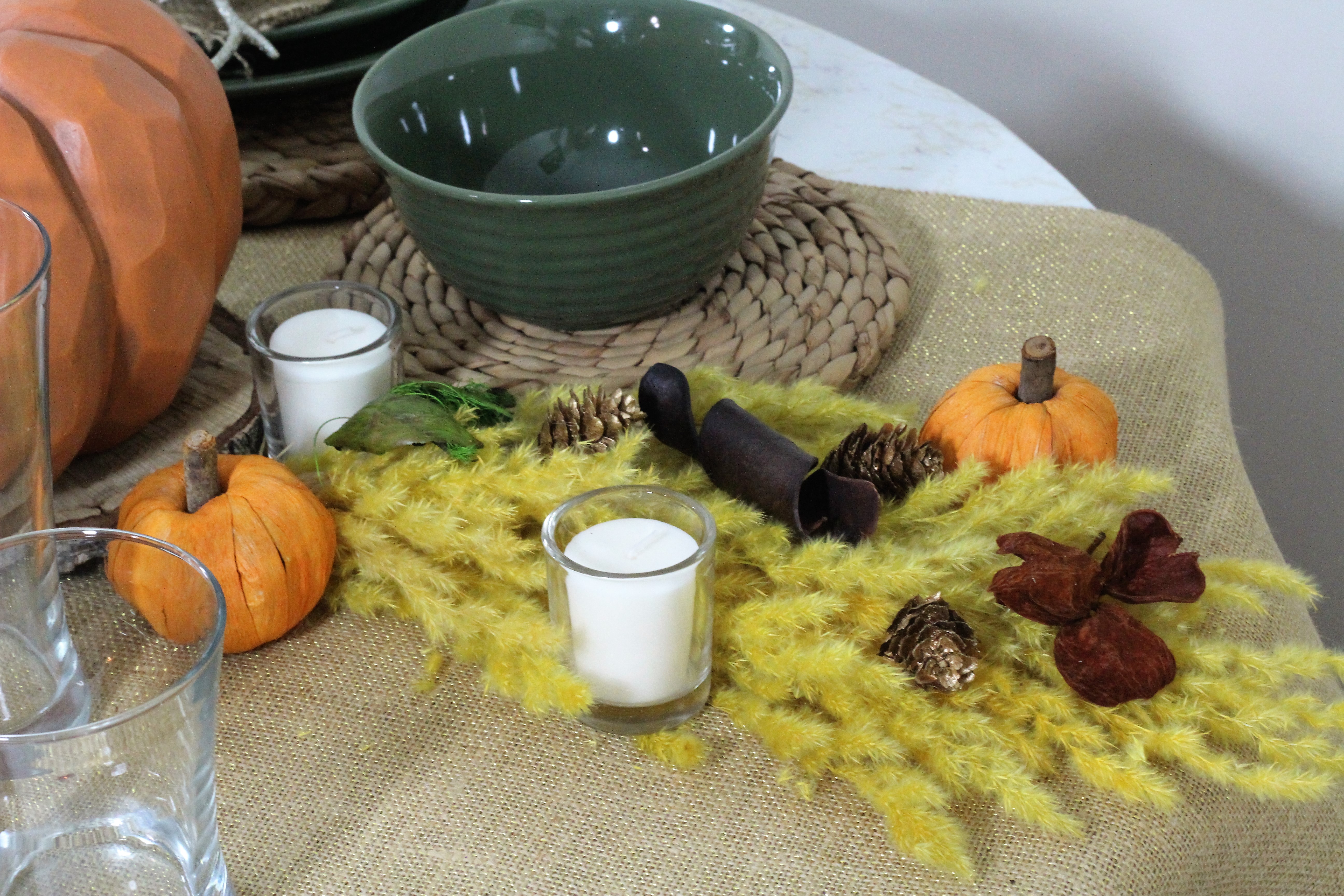 PictureAlicia Gibbs: Budget  Friendly Thanksgiving Tablescape for Two #chicafashionblog