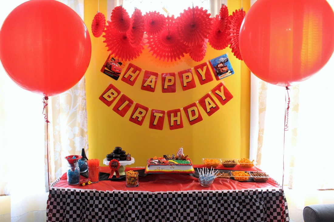 AARLÉN TURNS 4: DISNEY CARS BIRTHDAY PARTY - Tablescape #AliciaEverAfterBlog
