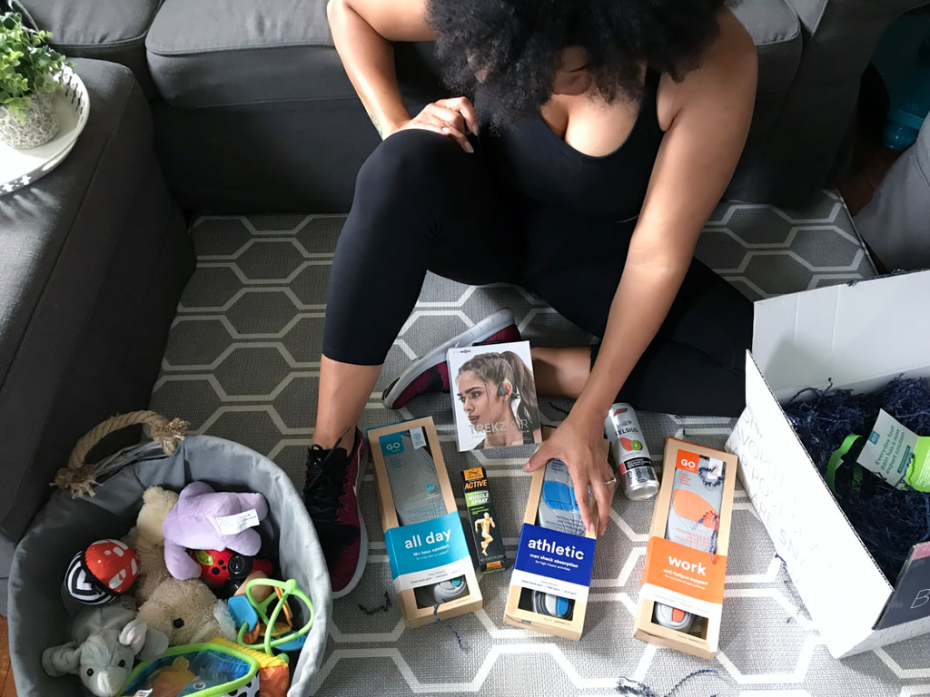 POSTPARTUM HEALTH + FITNESS WITH BABBLEBOXX FALL FITNESS BOX #ad #FFitBBoxx